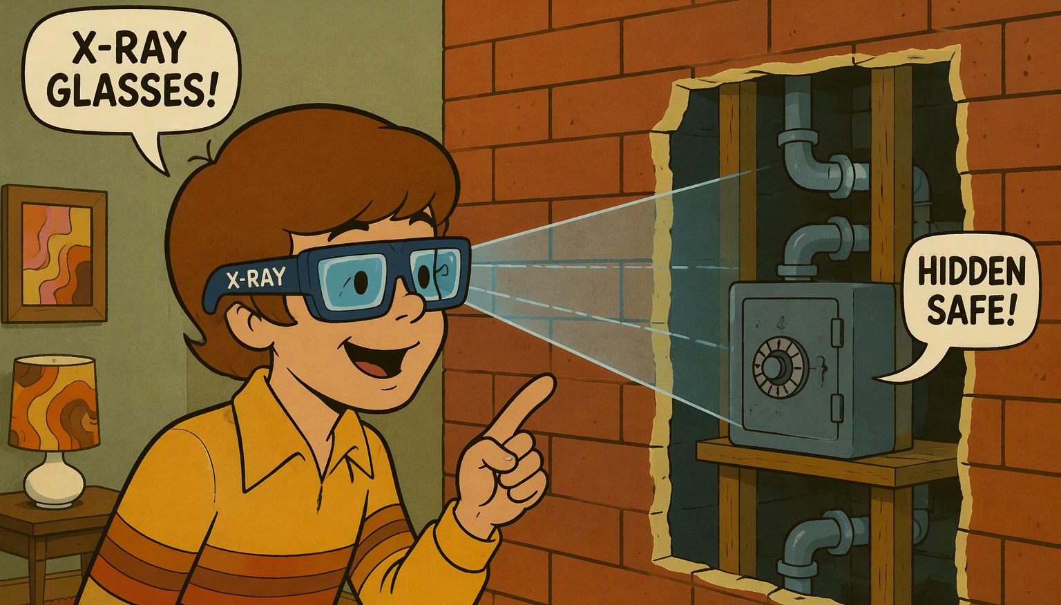 X-Ray glasses: see through walls... or clothes?